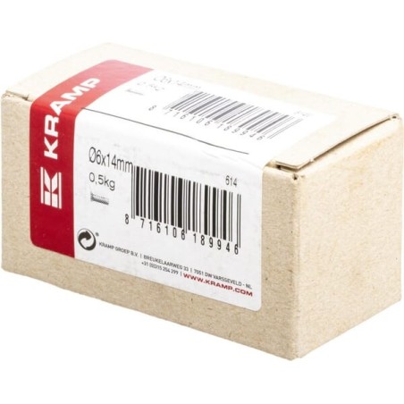 Rivets 0.5 kg pack 6x14 - 614V