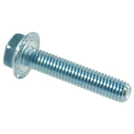 Flanged set screw galvanised M6x16 - 616VT