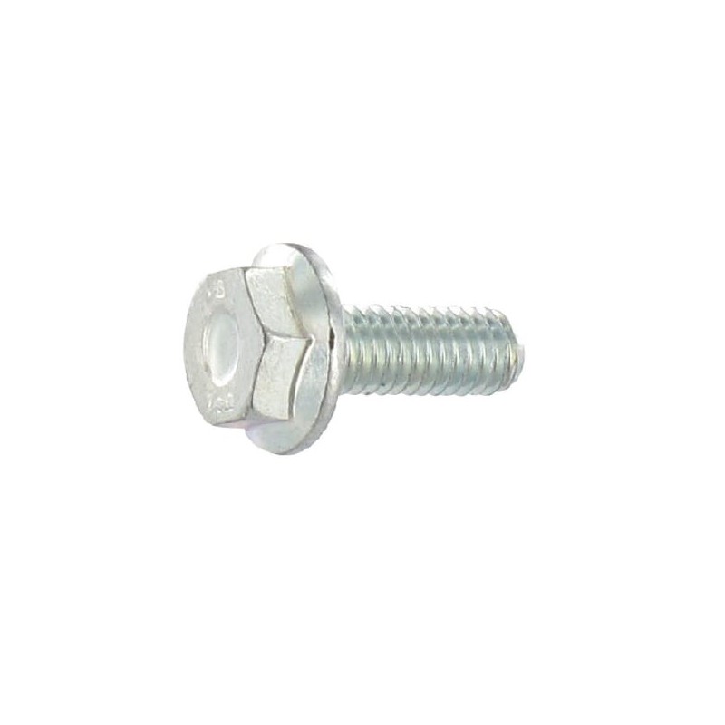 Flanged set screw galv M6x16 - 616VR