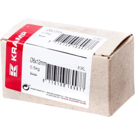 Rivets 0.5 kg pack 6x12 - 612KLV