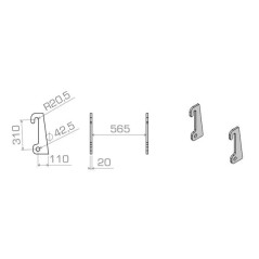 Ersatzaufhängung Giant - 6160100000