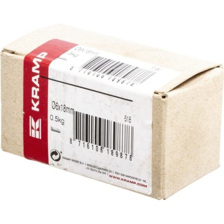 Nieten 0,5 kg-Packung 6x18 - 618V