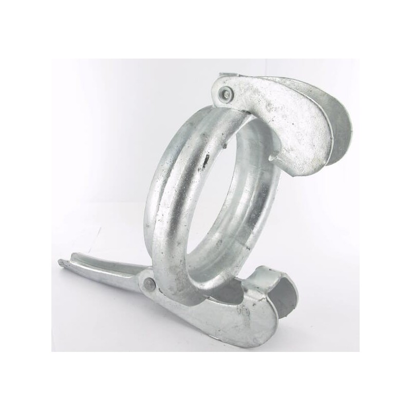Clamp ring galvanised 6 inch Bauer - 6142000GZ Clamp ring galvanised 6 inch Bauer - 6142000GZ