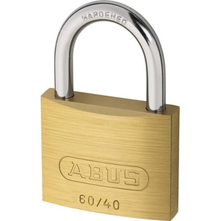 Messing-Vorhängeschloss Typ 60 40mm, Abus - 6040ABUS