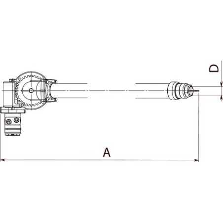 Hydraulic Swivel gun 4 inch - 6100300027
