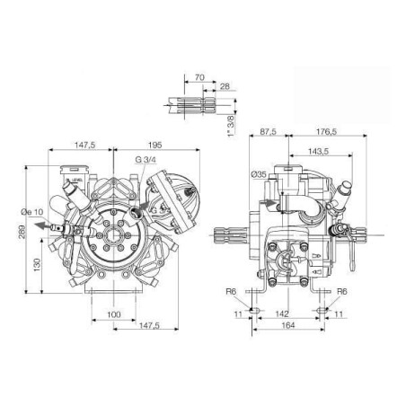 Hochdruckpumpe APS 71 - 60920020