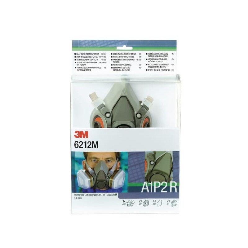 Starter kit with filter A1P2R - 6212M