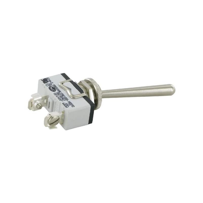 Switch 1-pole on-off long arm - 631H5