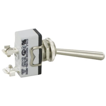 Switch 1-pole on-off long arm - 631H5