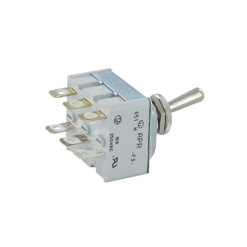 Schalter 3-pol. on-off - 651H2 Schalter 3-pol. on-off - 651H2