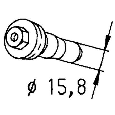 Clamp cone with belleville spring 1.3/4 - 651208
