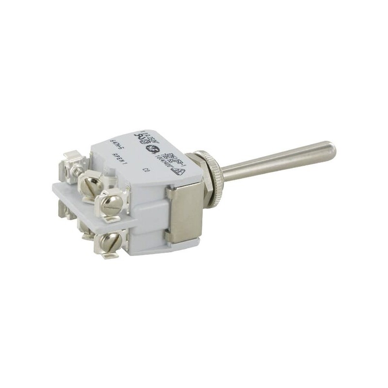 Switch 2-pole mom-off-mom long lever - 647H5 Switch 2-pole mom-off-mom long lever - 647H5