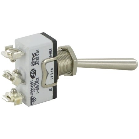 Switch 1-pole on-on long lever - 636H5