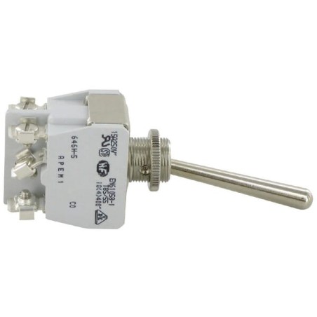 Switch 2-pole on-on long arm - 646H5