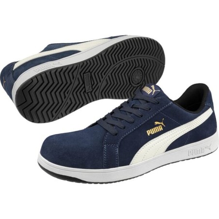 Ikonisches Wildleder navy niedrig 41 - 64002041