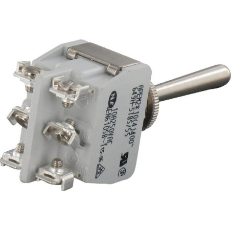 Switch 2-pin ON/OFF/ON - 649H5