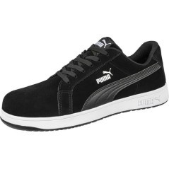 Iconic suede black low 44 - 64001044