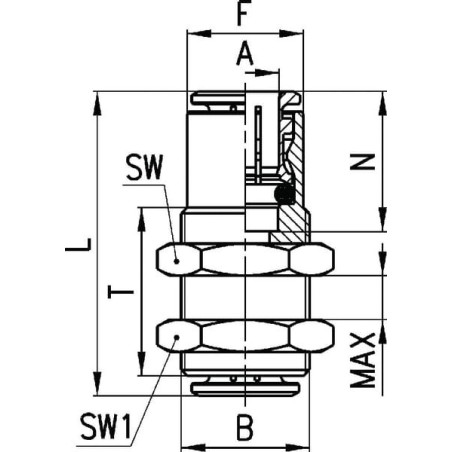 Steckverschraubung - 65905