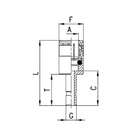 Push-in fitting - 685064