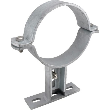 Obejma ścienna do rury PCW, przestawna, 160 mm - 6800028