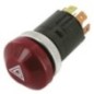 Hazard light switch, push switch, 12V, halogen, with bulb - 6HF003916011 Hazard light switch, push switch, 12V, halogen, with bulb - 6HF003916011