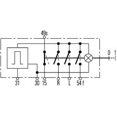 6HD002535101 Hella, Pull-out switches 