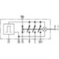 Hazard light switch, pull switch, 12V, halogen, with bulb - 6HD002535101