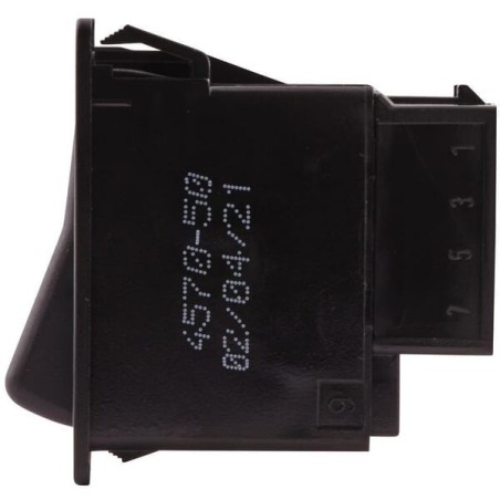 Rocker switch, I-0, 6-pin, without comfort function - 6FH004570501