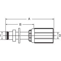 Insert Powerwash DN10-10mm - 6G10PWSP