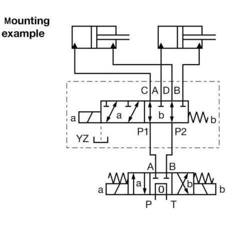 Steuerventil 6/2-1/2 24VDC - 6KVH1012H