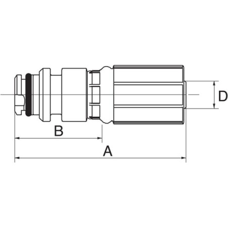 Insert Press-Lok DN10-3/8 - 6G6PL