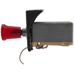 Hazard light switch, pull switch, 12V, halogen, with bulb - 6HD002535031