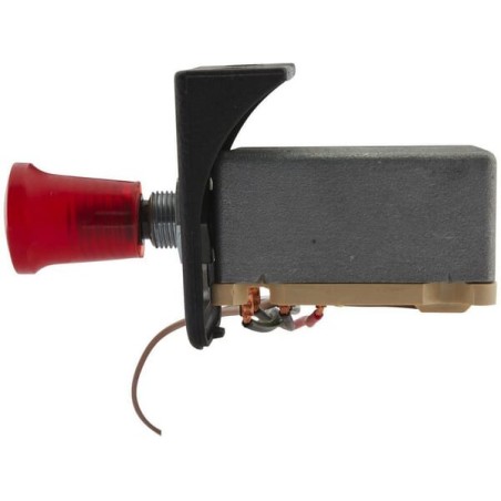 Hazard light switch, pull switch, 12V, halogen, with bulb - 6HD002535031