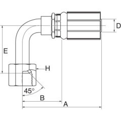 Insert DN10-5/8 SAE - 6G6FSX90
