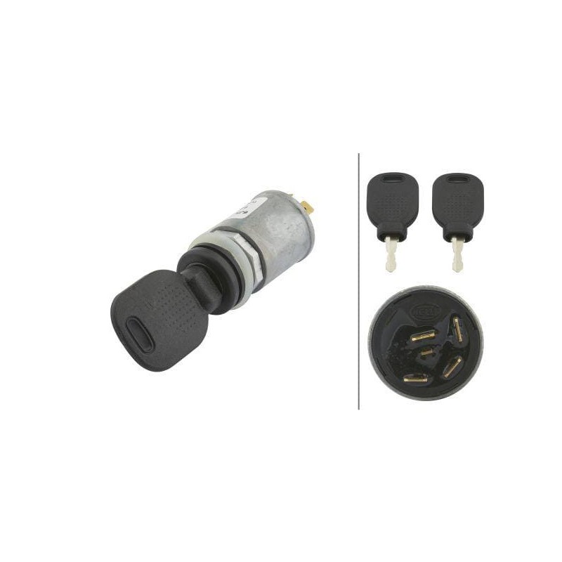 Ignition/Starter switch, 12V, 0-1-2-3 - 6JK007232011 Ignition/Starter switch, 12V, 0-1-2-3 - 6JK007232011