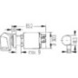 Ignition/Starter switch, 12V, 0-1-2-3 - 6JK007232011 Ignition/Starter switch, 12V, 0-1-2-3 - 6JK007232011