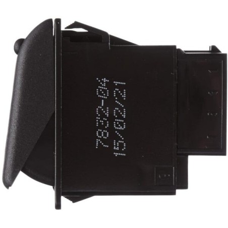 Rocker switch, I-0, 4-pin, with comfort function/safety switch - 6EH007832041