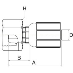 Insert DN10-M16x1.5-10L - 6G10FDLX