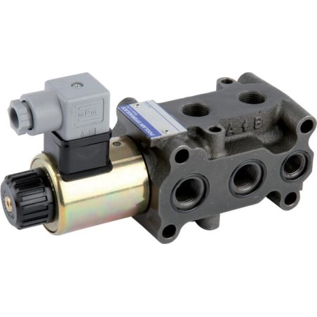 Steuerventil 6/2,12V,flanschb. - 6KVH063812VFL
