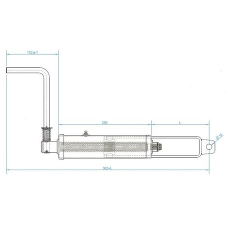 Spindelbremse ohne Rolle - 700020KR
