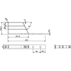 Steps 3x, zinc-plated - 700302KR