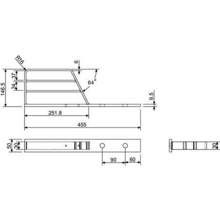 Aufstieg verzinkt - 700302KR