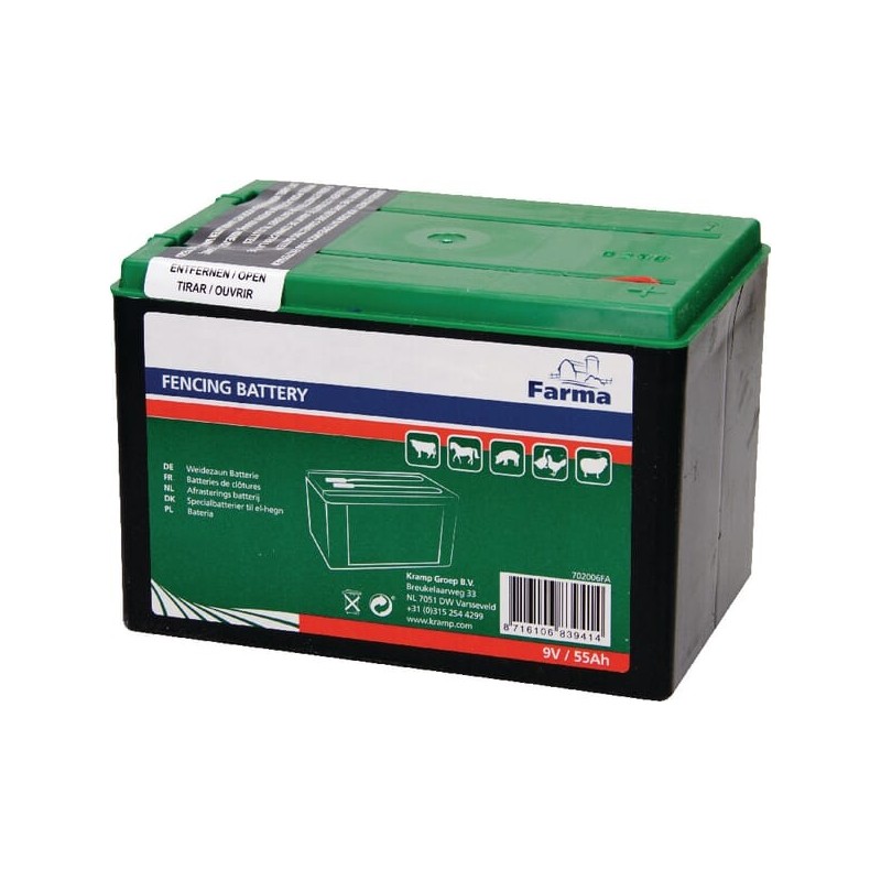Bateria sucha, 9V 55Ah - 702006FA