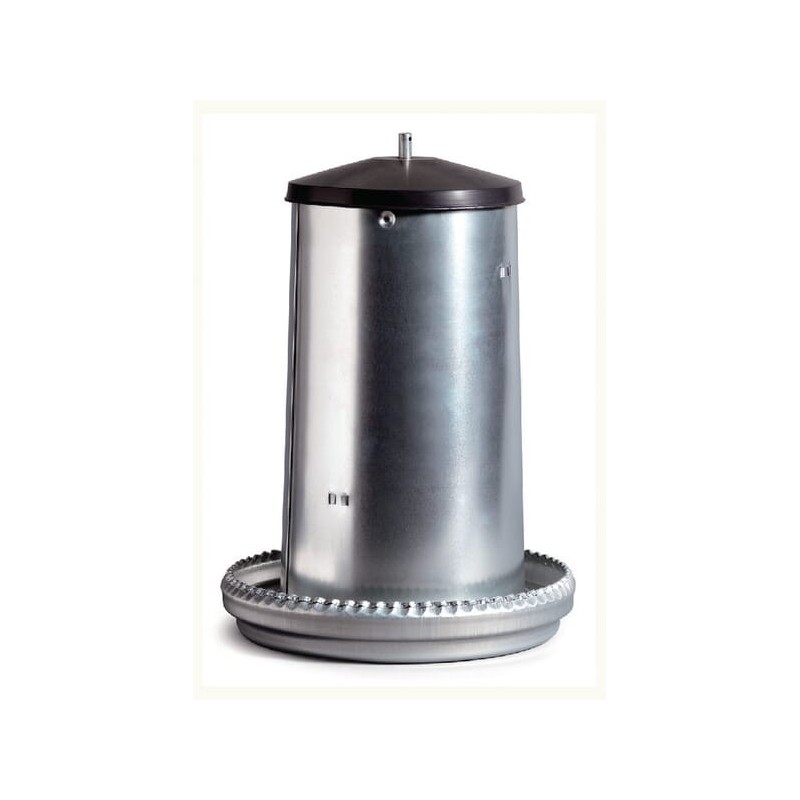 Galvanised feeder 22 l - 702126 Galvanised feeder 22 l - 702126