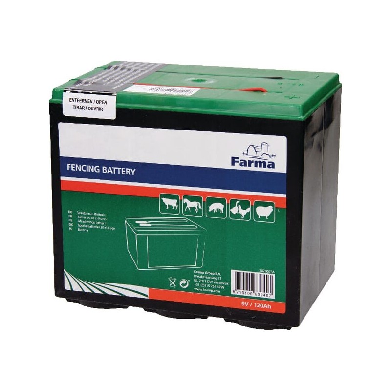 Bateria sucha, 9V 120Ah - 702007FA