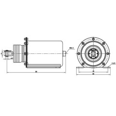 Piston cilinder, 150 mm - 7030150000
