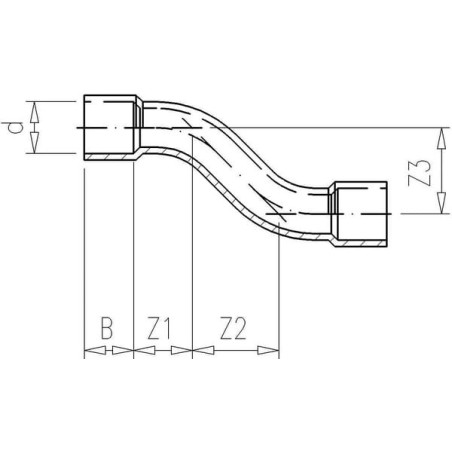 S-Verbindung 40x40mm - 7040560