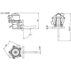 CI fuel pump - 708294R93KR