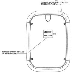 7130004AM Britax, Mirrors and mirror assemblies 