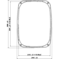 7133600AM Britax, Spiegel und Spiegelbaugruppen 